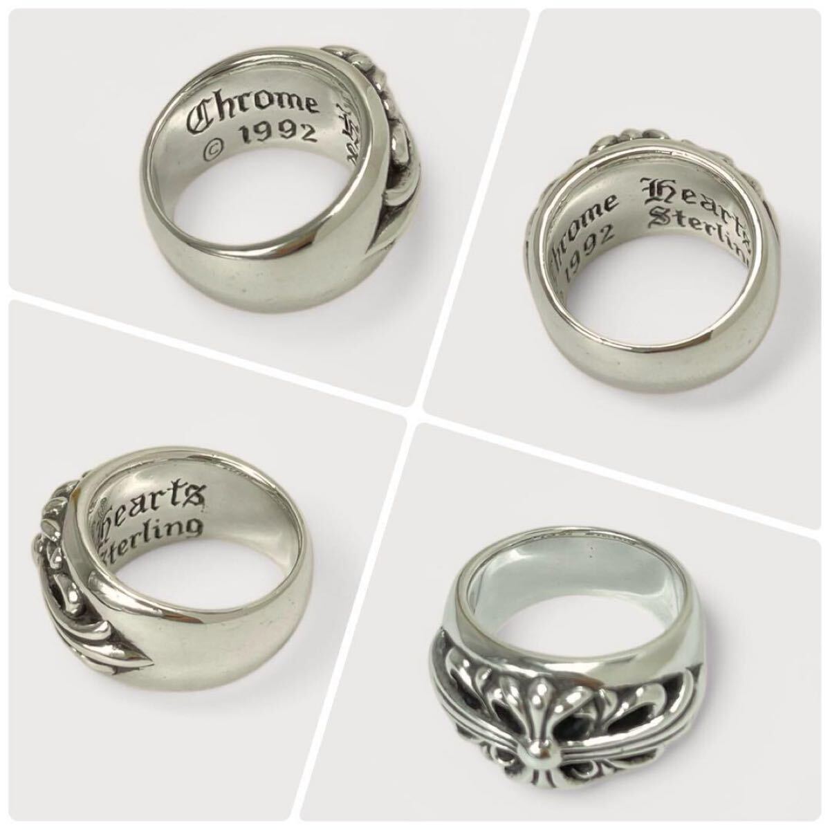 インボイス付属/美品】Chrome Hearts クロムハーツ フローラル インボイス付属/美品】Chrome Hearts クロムハーツ フローラル