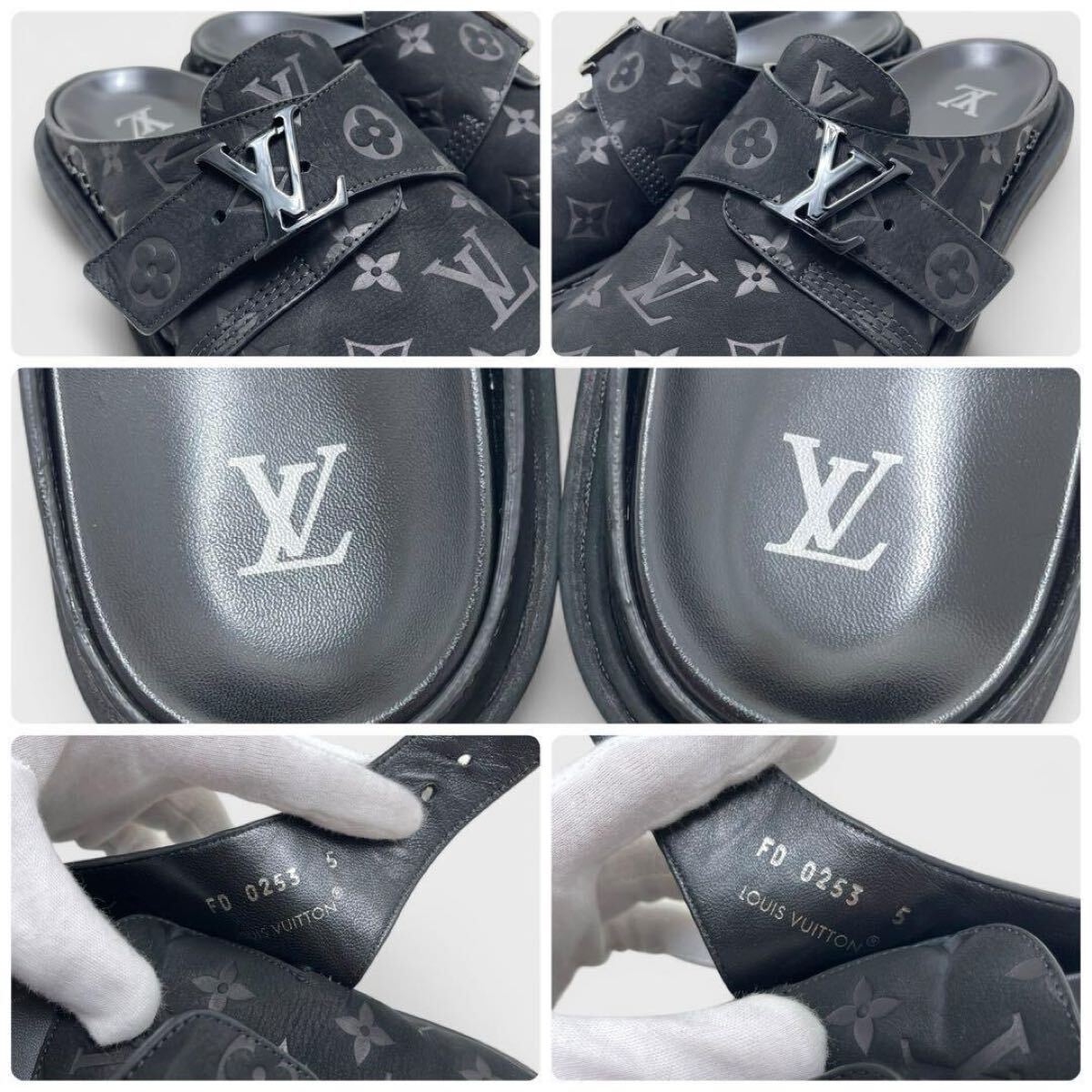美品】LOUIS VUITTON ルイヴィトン イージーライン サンダル 美品】LOUIS VUITTON ルイヴィトン イージーライン サンダル
