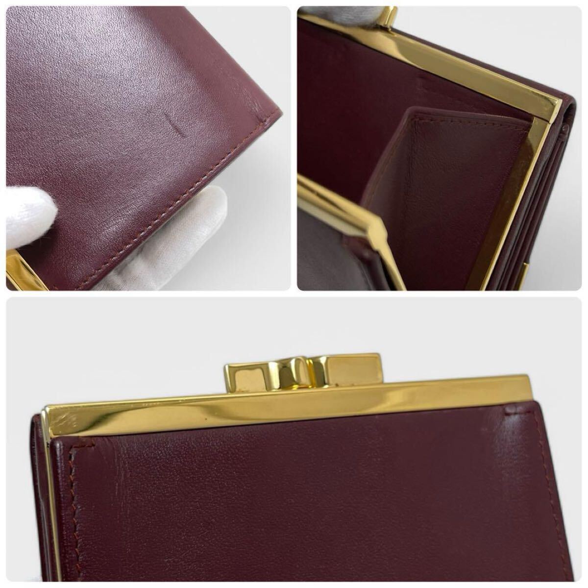 美品/ギャラ付き】Cartier カルティエ マストライン 二つ折り 美品/ギャラ付き】Cartier カルティエ マストライン 二つ折り