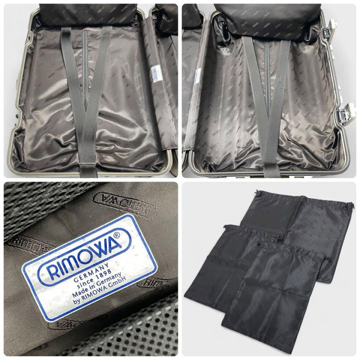 レア品(廃盤品)】RIMOWA リモワ トパーズ プレミアム チタニウム レア品(廃盤品)】RIMOWA リモワ トパーズ プレミアム チタニウム