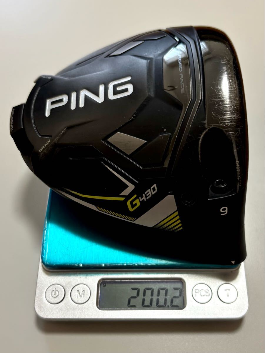 送料込 PING G430 LST ドライバー 9° ヘッドのみ 国内正規品 HC 送料込 PING G430 LST ドライバー 9° ヘッドのみ 国内正規品 HC