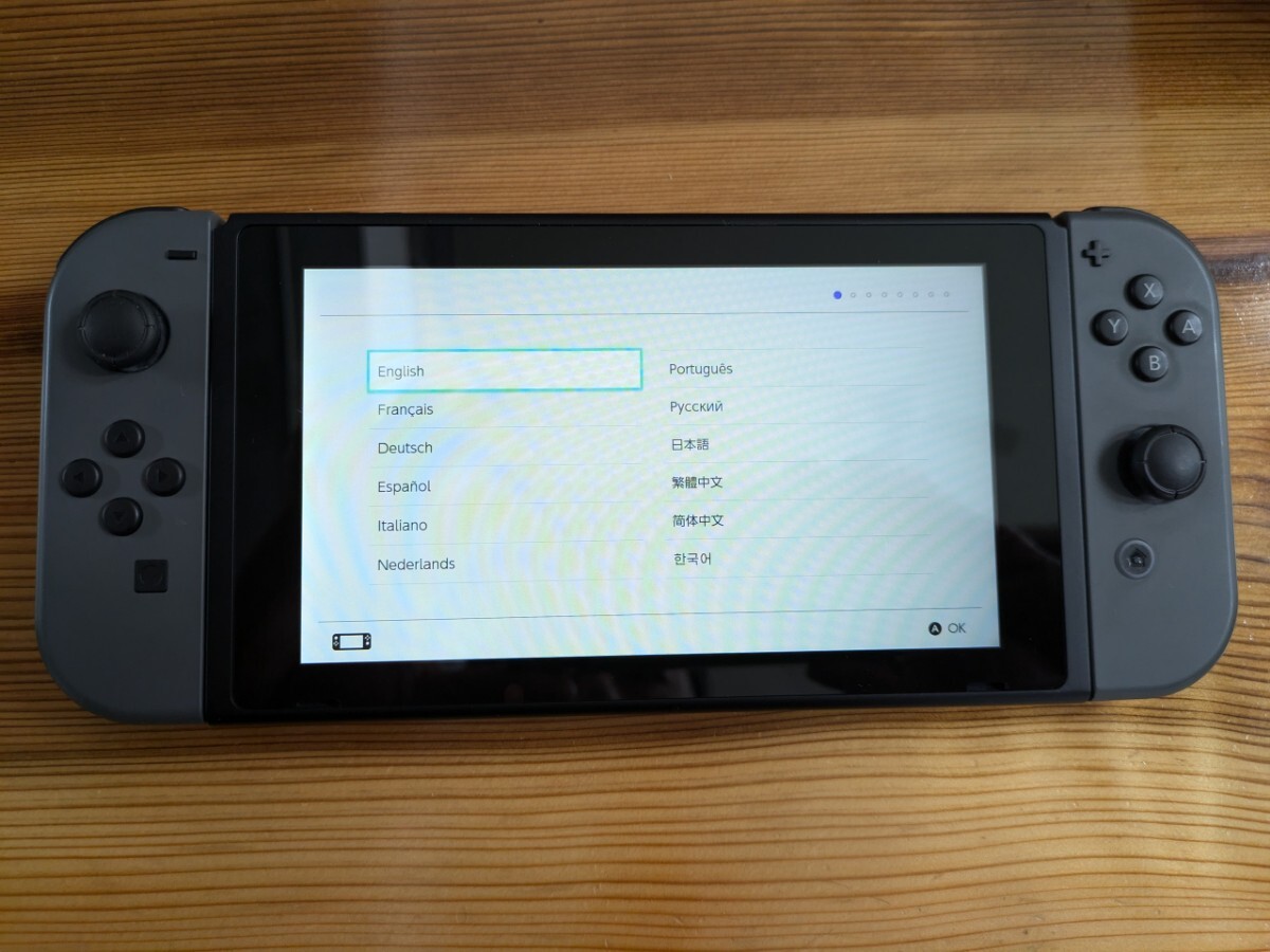 □1円スタート□美品□Nintendo Switch□グレー □任天堂 □1円スタート□美品□Nintendo Switch□グレー □任天堂