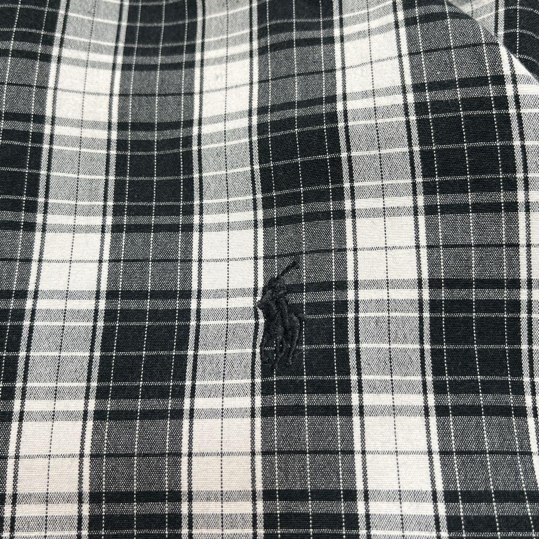 90's Polo by Ralph Lauren ラルフローレン 長袖シャツ L 黒 90's Polo by Ralph Lauren ラルフローレン 長袖シャツ L 黒
