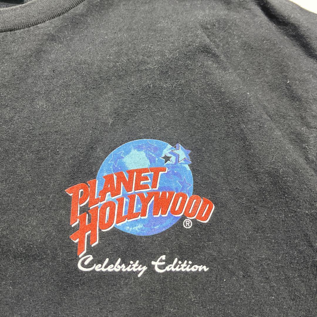 90's プラネットハリウッド USA製 アメリカ Tシャツ XL 黒 90's プラネットハリウッド USA製 アメリカ Tシャツ XL 黒