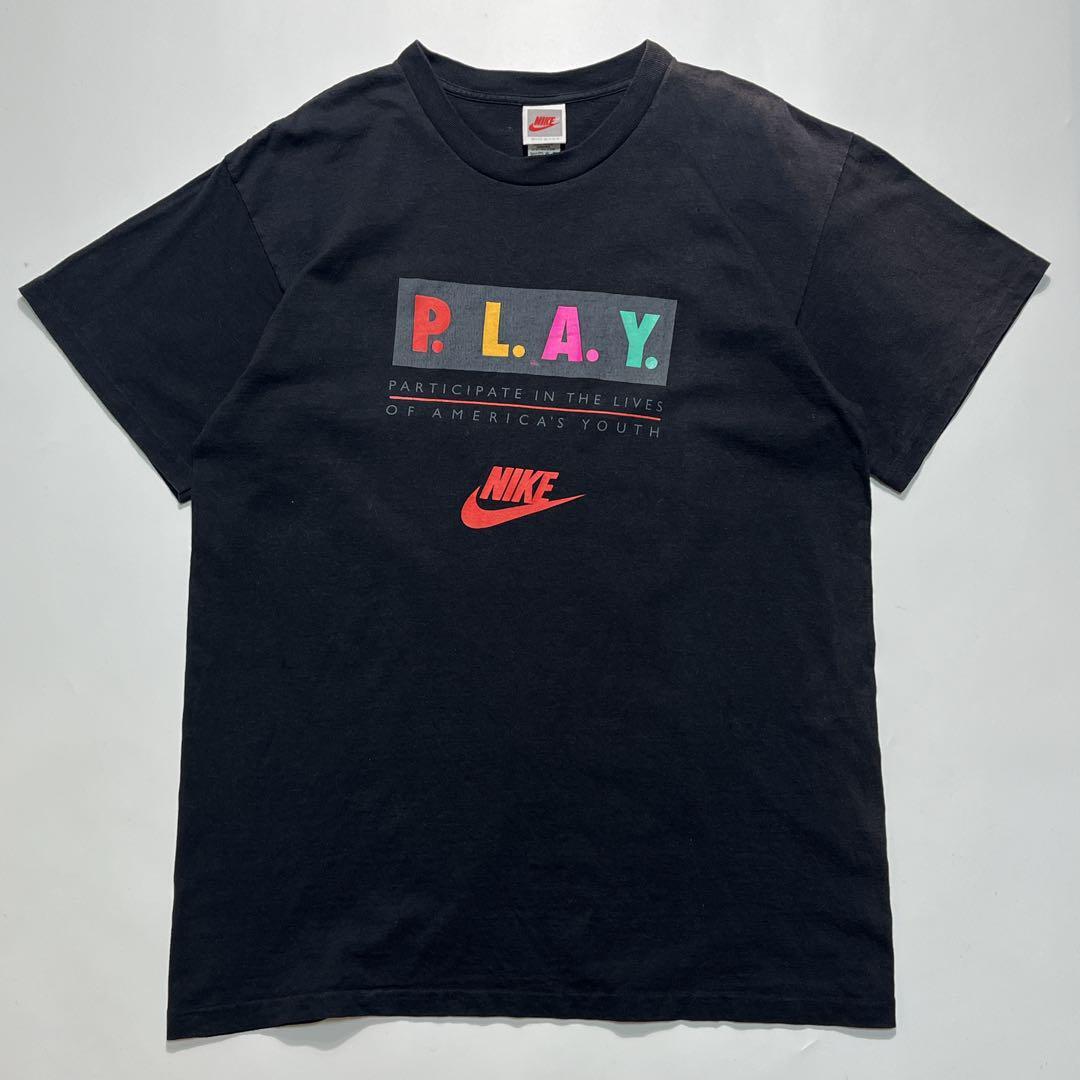 90's NIKE ナイキ 銀タグ USA製 アメリカ製 ビンテージTシャツ L 90's NIKE ナイキ 銀タグ USA製 アメリカ製 ビンテージTシャツ L