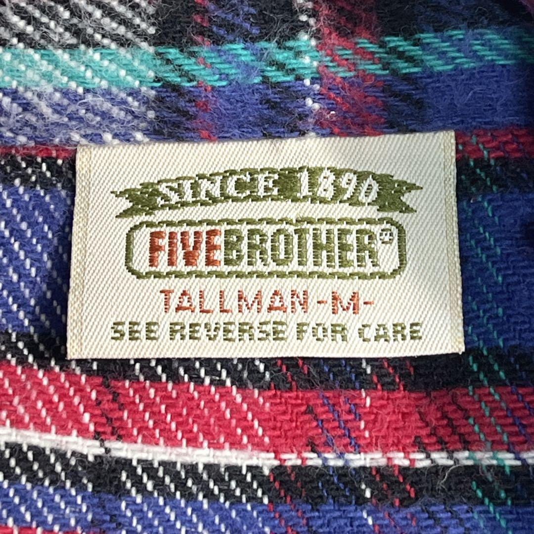 90s FIVE BROTHER ファイブブラザー USA製 アメリカ製 ヘビー 90s FIVE BROTHER ファイブブラザー USA製 アメリカ製 ヘビー
