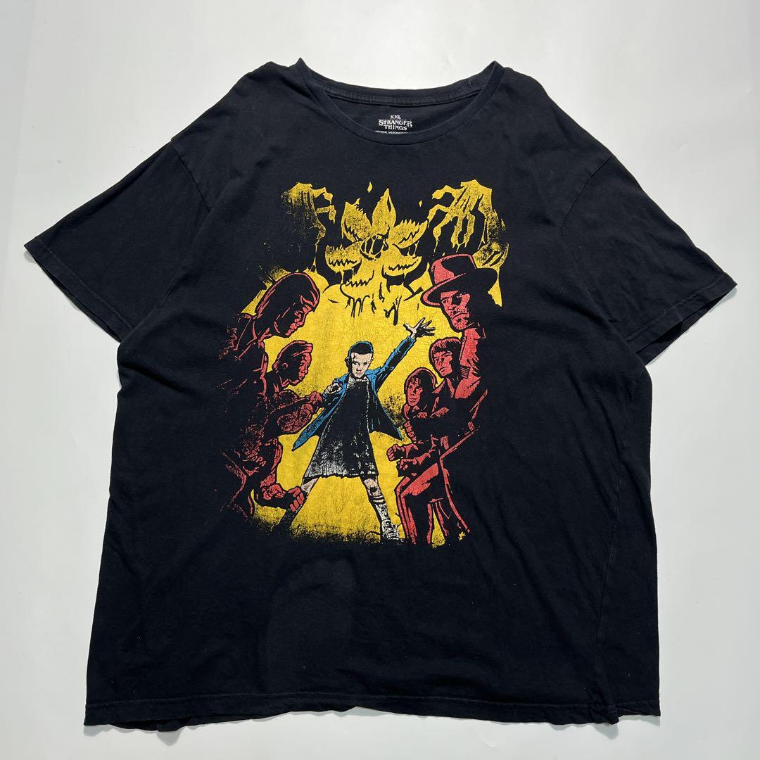 STRANGER THINGS ストレンジャーシングス ムービーTシャツ 2XL STRANGER THINGS ストレンジャーシングス ムービーTシャツ 2XL