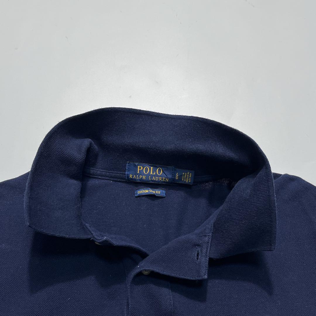 POLO Ralph Lauren ラルフローレン ポロシャツ L ポロベアー 紺 POLO Ralph Lauren ラルフローレン ポロシャツ L ポロベアー 紺
