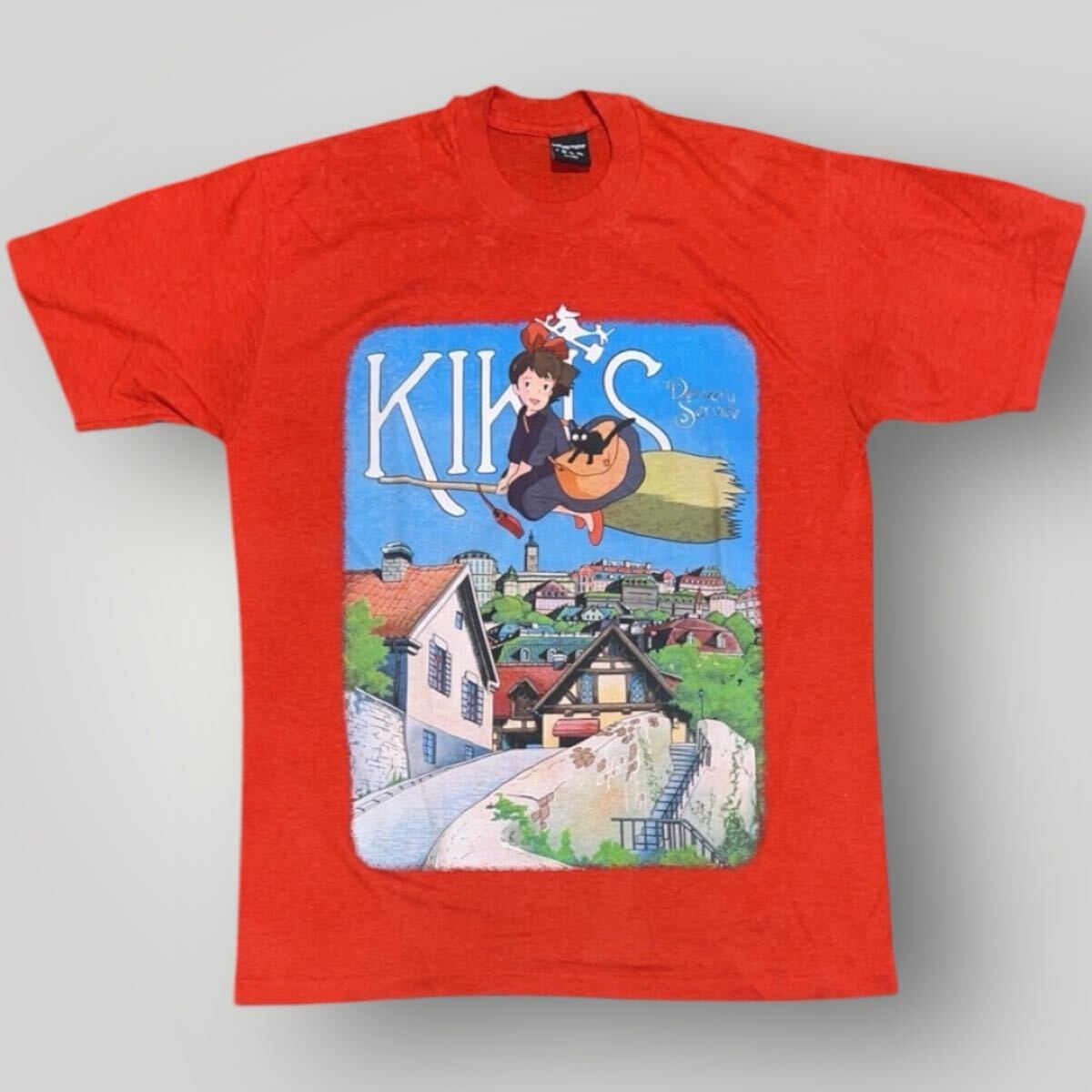 スペシャル 魔女の宅急便 Tシャツ L ジブリ 赤 アニメT AKIRA スペシャル 魔女の宅急便 Tシャツ L ジブリ 赤 アニメT AKIRA