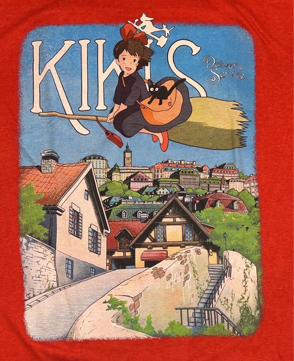 スペシャル 魔女の宅急便 Tシャツ L ジブリ 赤 アニメT AKIRA スペシャル 魔女の宅急便 Tシャツ L ジブリ 赤 アニメT AKIRA
