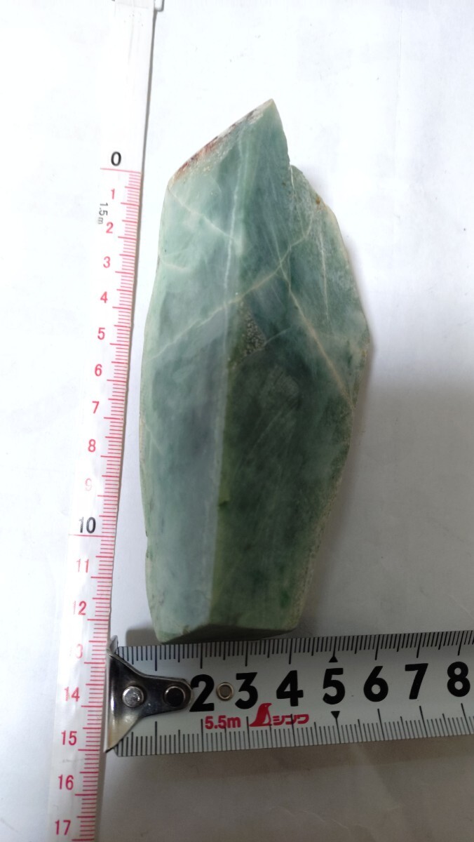 85) 天然石 翡翠 ?/美術/自然石/鑑賞石/ 古民家 飾り置物 85) 天然石 翡翠 ?/美術/自然石/鑑賞石/ 古民家 飾り置物