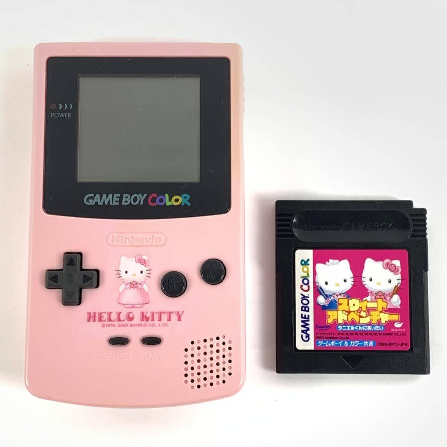 NINTENDO 任天堂 CGB-001 GBC ゲームボーイカラー ハローキティ NINTENDO 任天堂 CGB-001 GBC ゲームボーイカラー ハローキティ
