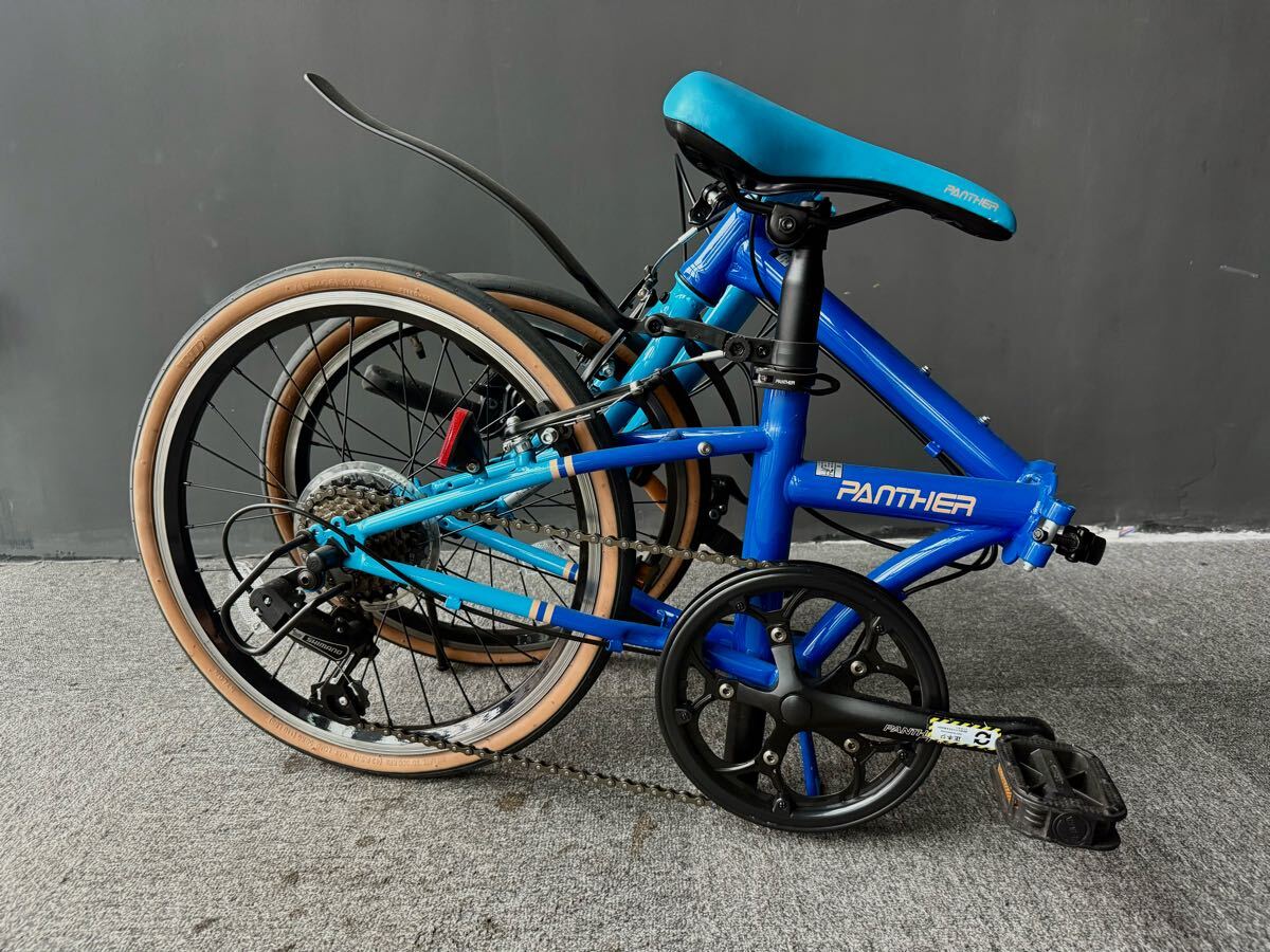 美品 新品未使用 Panther 20インチ折りたたみ自転車 スカイ 美品 新品未使用 Panther 20インチ折りたたみ自転車 スカイ