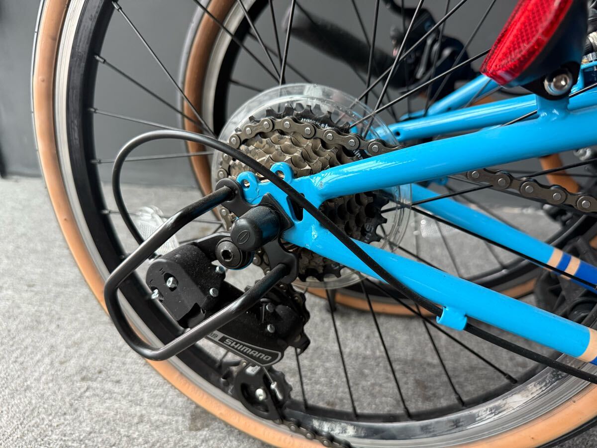 美品 新品未使用 Panther 20インチ折りたたみ自転車 スカイ 美品 新品未使用 Panther 20インチ折りたたみ自転車 スカイ