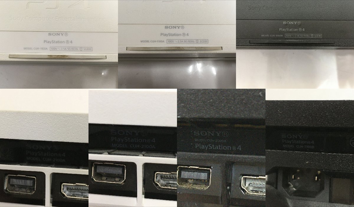 rh 【ジャンク】 SONY PS4 PlayStation4 本体 まとめ rh 【ジャンク】 SONY PS4 PlayStation4 本体 まとめ