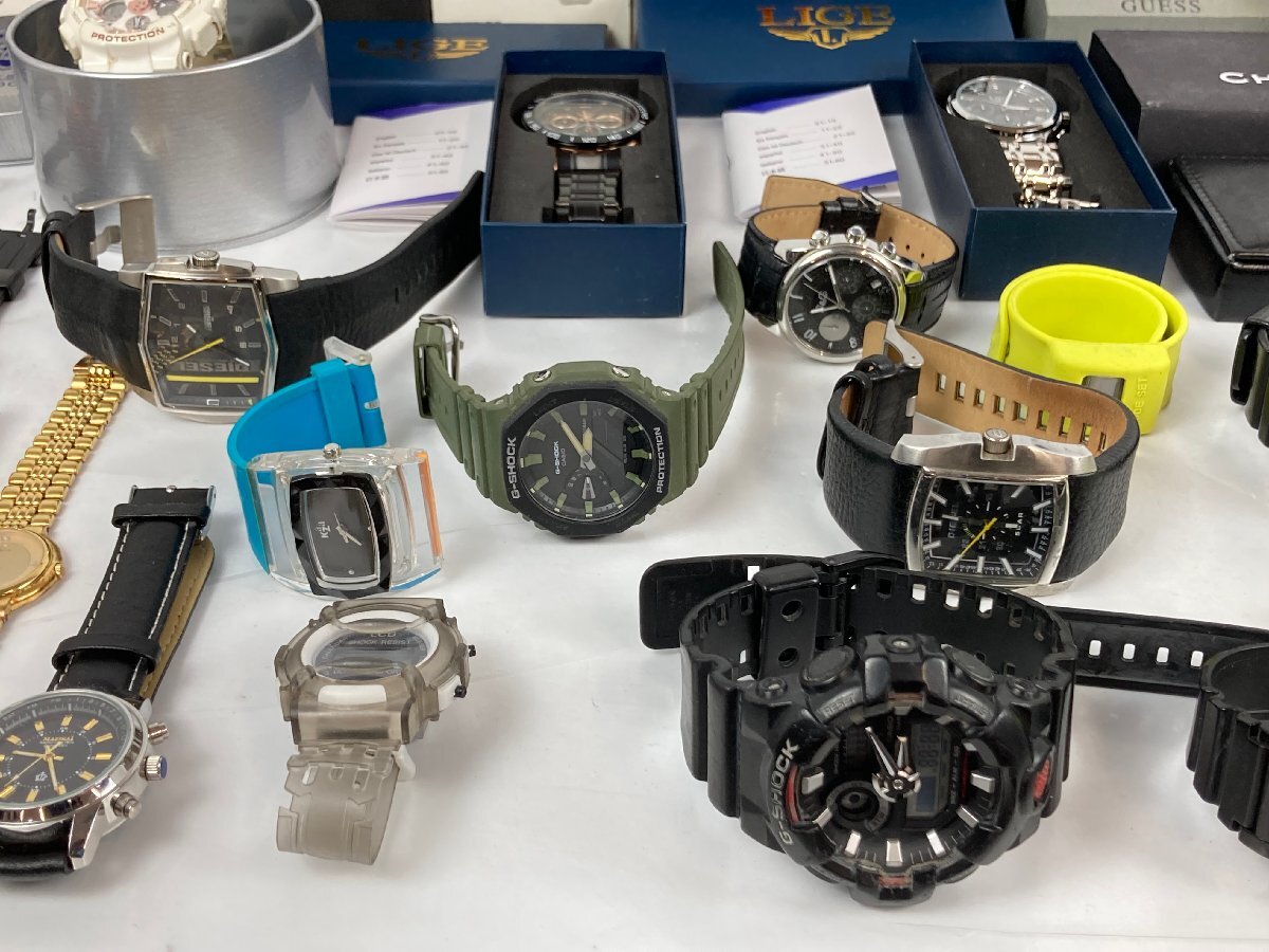 ジャンク品】腕時計 まとめ セット DIESEL/CASIO/SEIKO/G-SHOCK ジャンク品】腕時計 まとめ セット DIESEL/CASIO/SEIKO/G-SHOCK