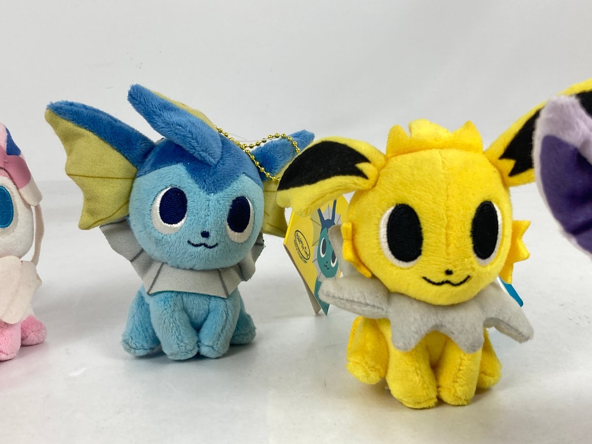 タグ付き】pokemon time マスコット ブイズ イーブイ 他 7体 タグ付き】pokemon time マスコット ブイズ イーブイ 他 7体