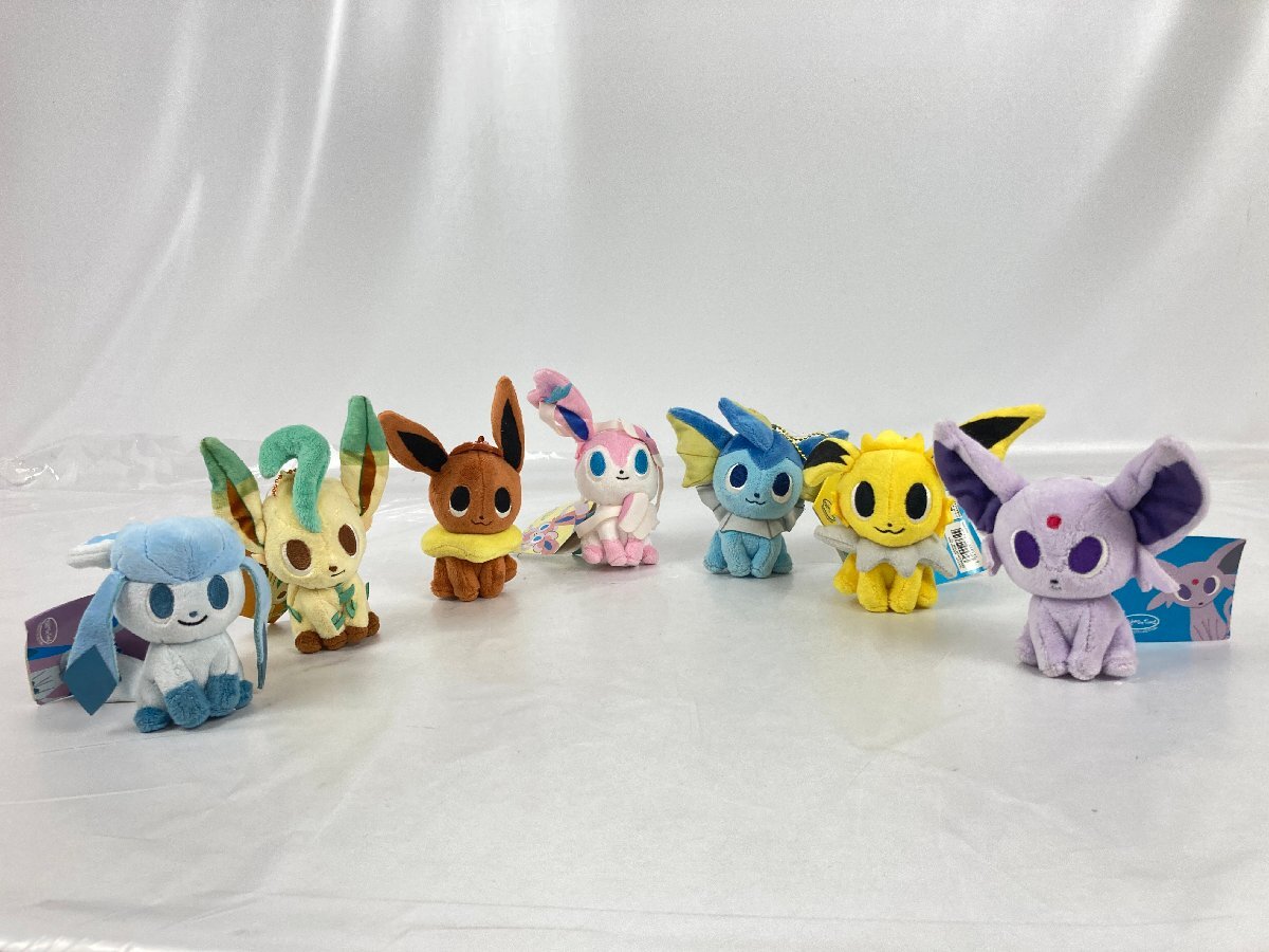 タグ付き】pokemon time マスコット ブイズ イーブイ 他 7体 タグ付き】pokemon time マスコット ブイズ イーブイ 他 7体