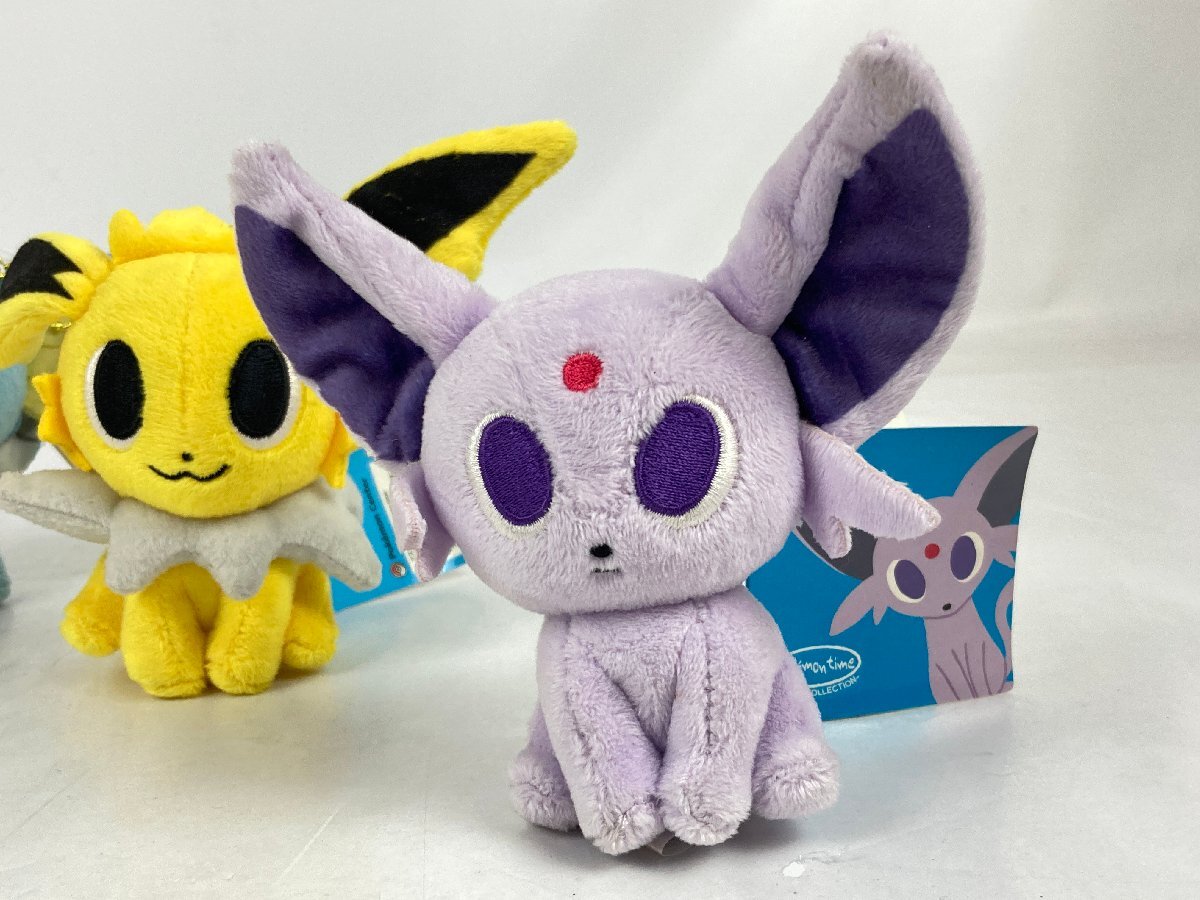 タグ付き】pokemon time マスコット ブイズ イーブイ 他 7体 タグ付き】pokemon time マスコット ブイズ イーブイ 他 7体