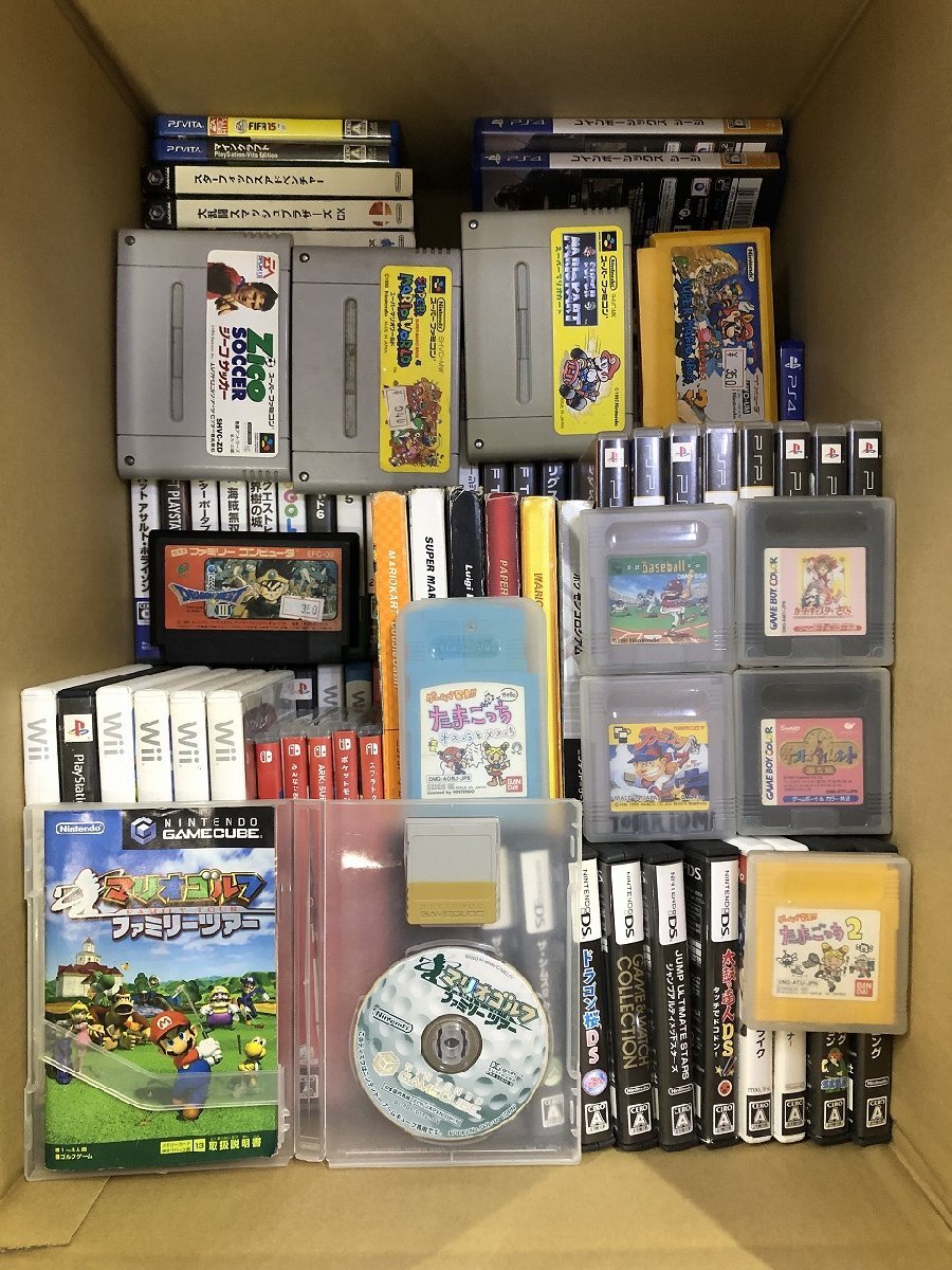 ジャンク】 ゲームソフト セット ① 検索: SFC FC GB GC WII ジャンク】 ゲームソフト セット ① 検索: SFC FC GB GC WII
