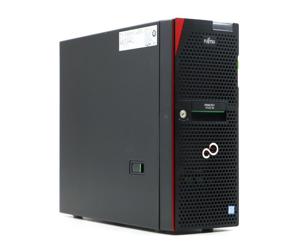 富士通 PRIMERGY TX1330 M4 Xeon E-2124 3.3GHz 16GB 1TBx2臺(tái)(Enterprise用2.5インチ/RAID1) DVD-ROM PRAID EP400i