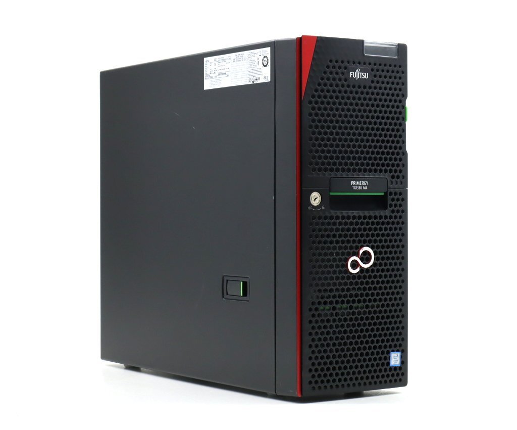 富士通 PRIMERGY TX1330 M4 Xeon E-2124 3.3GHz 16GB 1TBx2臺(Enterprise用2.5インチ/RAID1) DVD-ROM PRAID EP400i