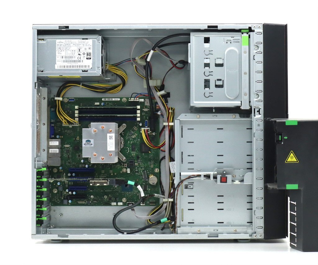 富士通 PRIMERGY TX1330 M4 Xeon E-2124 3.3GHz 16GB 1TBx2臺(tái)(Enterprise用2.5インチ/RAID1) DVD-ROM PRAID EP400i