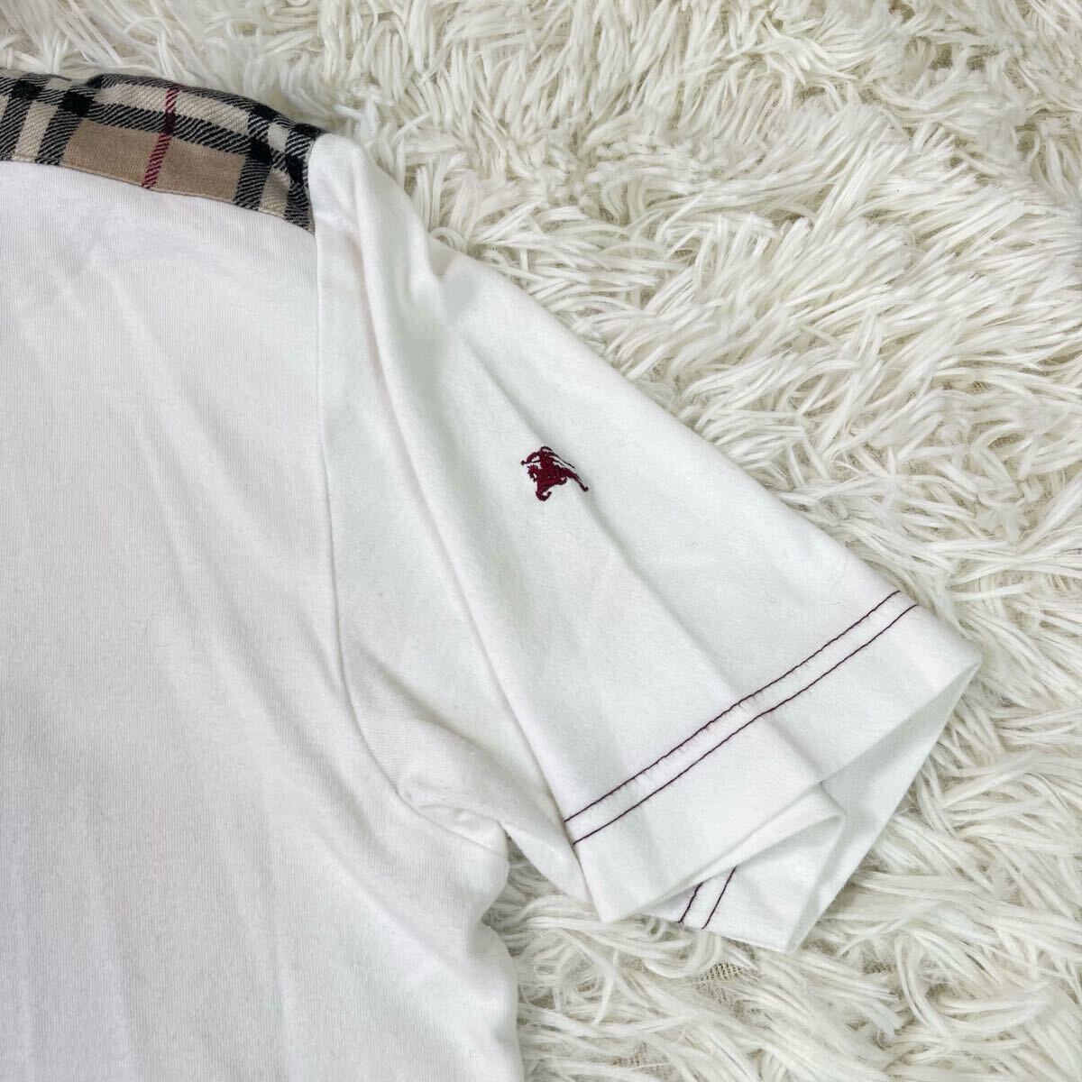 美品!! Lサイズ○BURBERRY BLACK LABEL 半袖 Tシャツ ノバ 美品!! Lサイズ○BURBERRY BLACK LABEL 半袖 Tシャツ ノバ