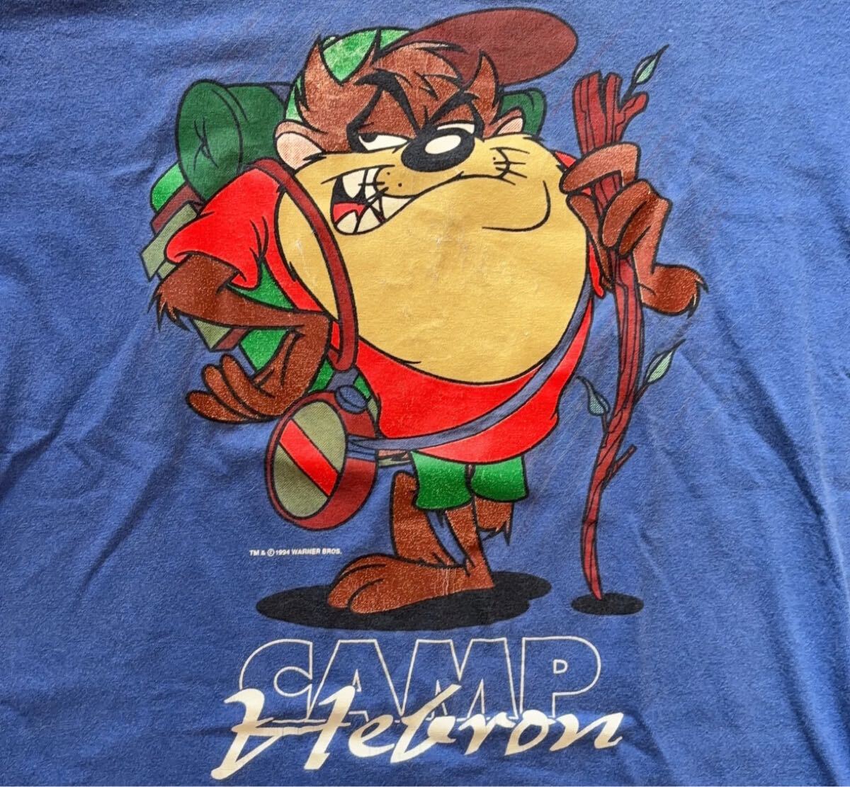 90's USA製 Velva Sheen Tasmanian Devil ルーニー テューンズ 90's USA製 Velva Sheen Tasmanian Devil ルーニー テューンズ
