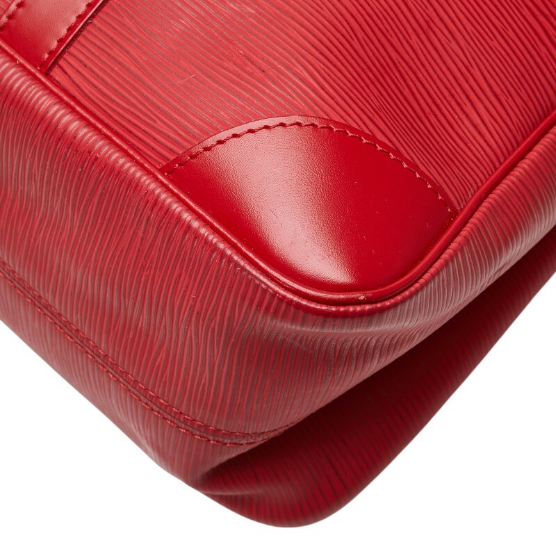 ルイ ヴィトン エピ セギュールMM トートバッグ M5886E レッド レザー レディース LOUIS VUITTON 【中古】_画像7