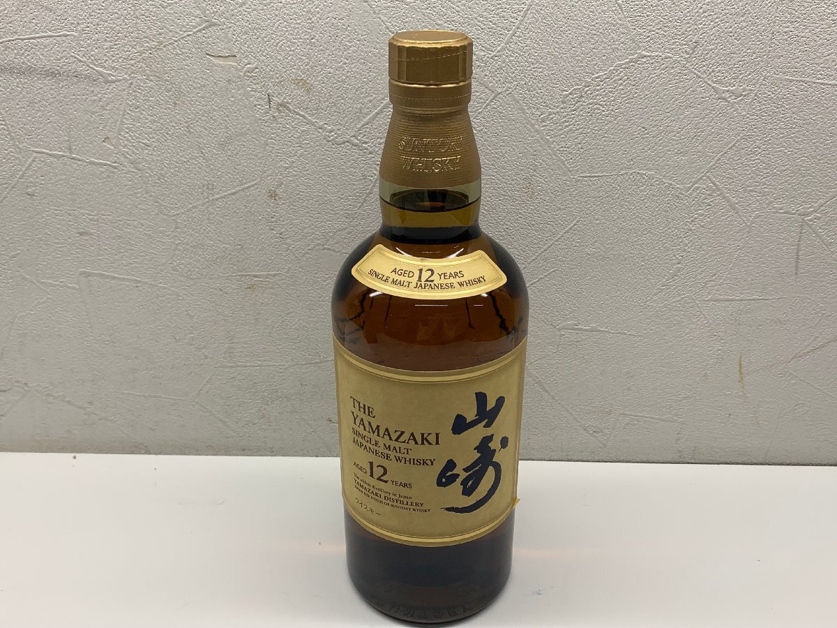 未開栓】SUNTORY サントリー 山崎 12年 シングルモルト 未開栓】SUNTORY サントリー 山崎 12年 シングルモルト