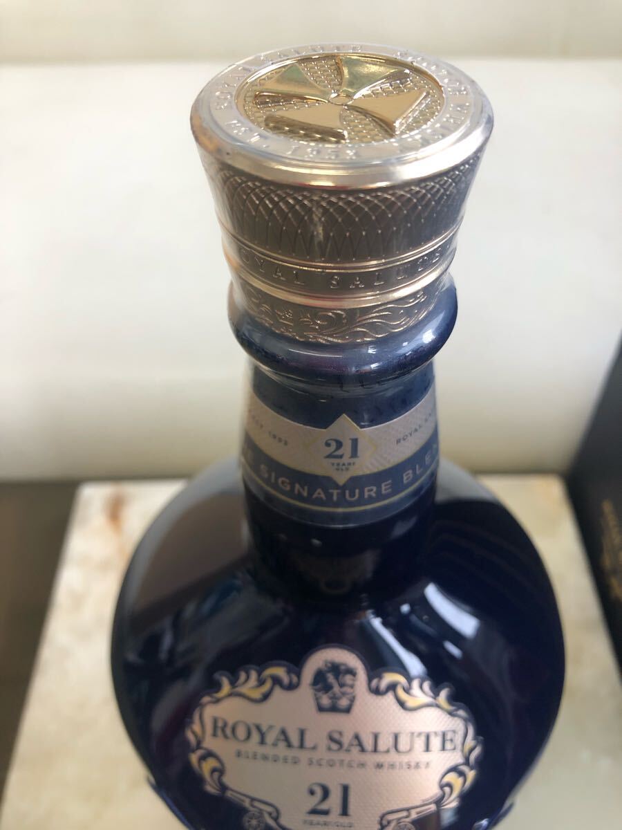 KAW480 ☆未開栓☆ ROYAL SALUTE 21年 ロイヤルサルート 陶器 KAW480 ☆未開栓☆ ROYAL SALUTE 21年 ロイヤルサルート 陶器