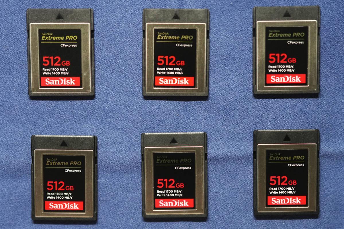 6個セット SanDisk Extreme PRO 512GB CFexpress TypeB|Yahoo 6個セット SanDisk Extreme PRO 512GB CFexpress TypeB|Yahoo