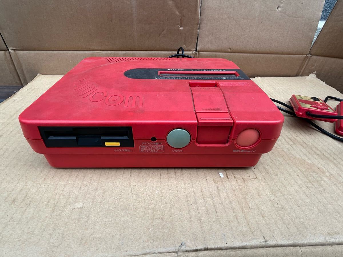 SHARP TWIN FAMICOM AN-500R ツインファミコン ゲーム機