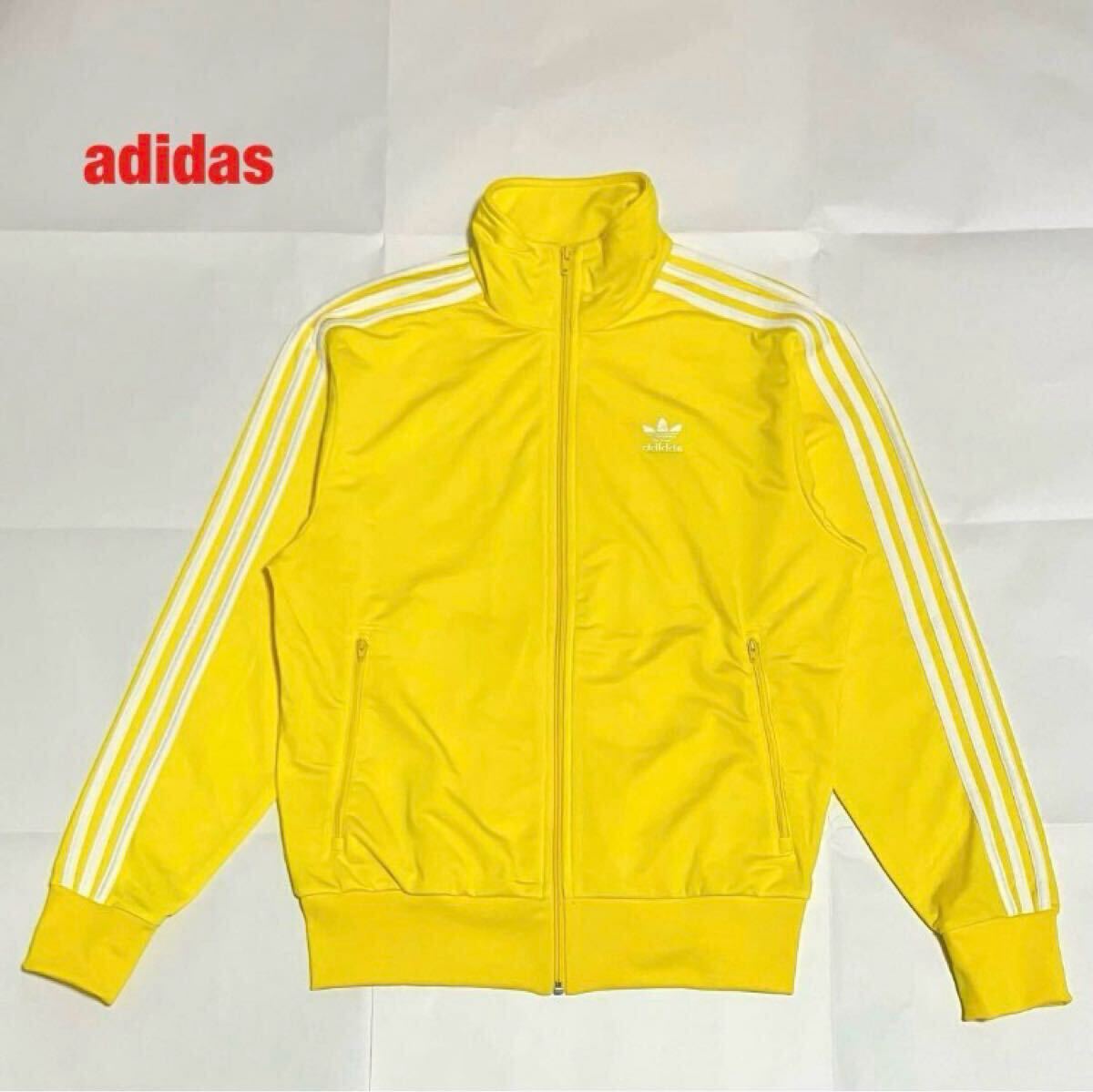 美品】adidas アディダス トラックジャケット 3本ライン 美品】adidas アディダス トラックジャケット 3本ライン