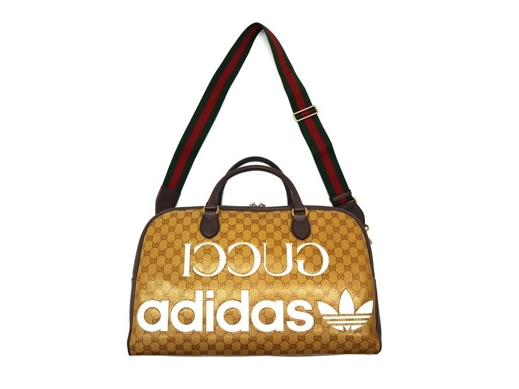 50万新品◇グッチ GUCCI×adidas GGモノグラム2wayショルダー大 50万新品◇グッチ GUCCI×adidas GGモノグラム2wayショルダー大