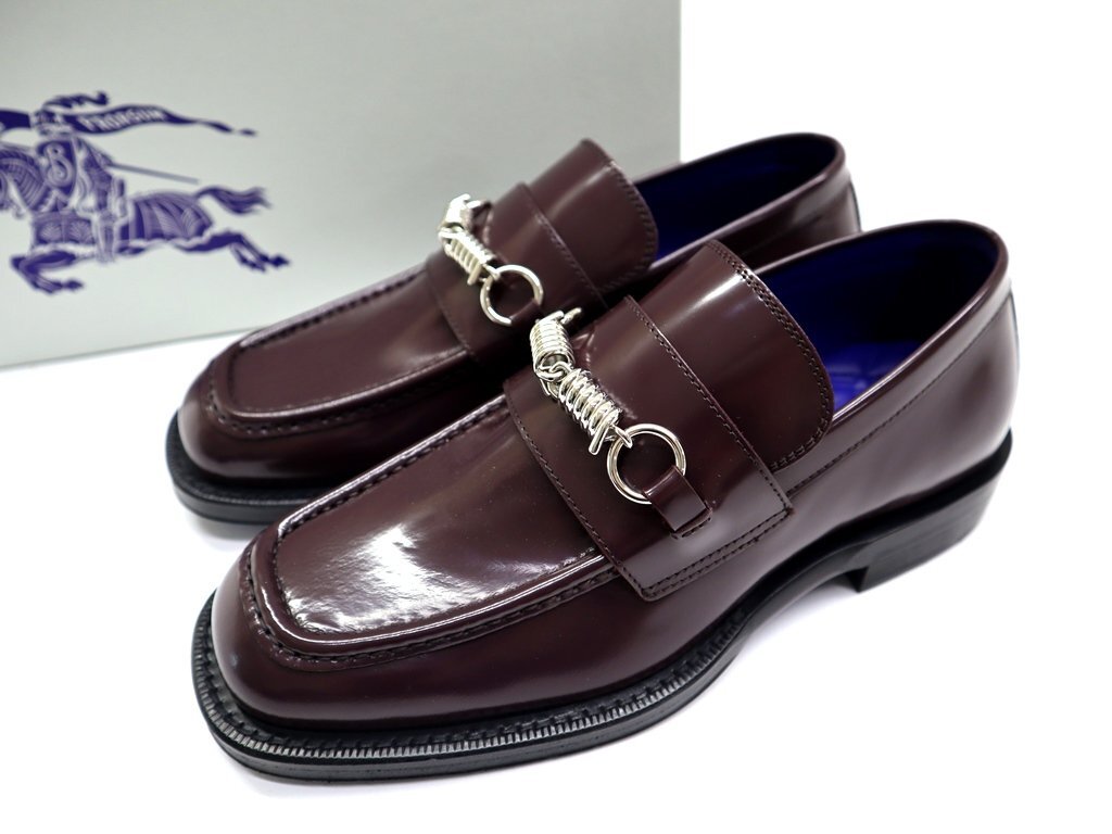 21万新品◇BURBERRYバーバリー◇41=26cm◇カーフレザー 21万新品◇BURBERRYバーバリー◇41=26cm◇カーフレザー
