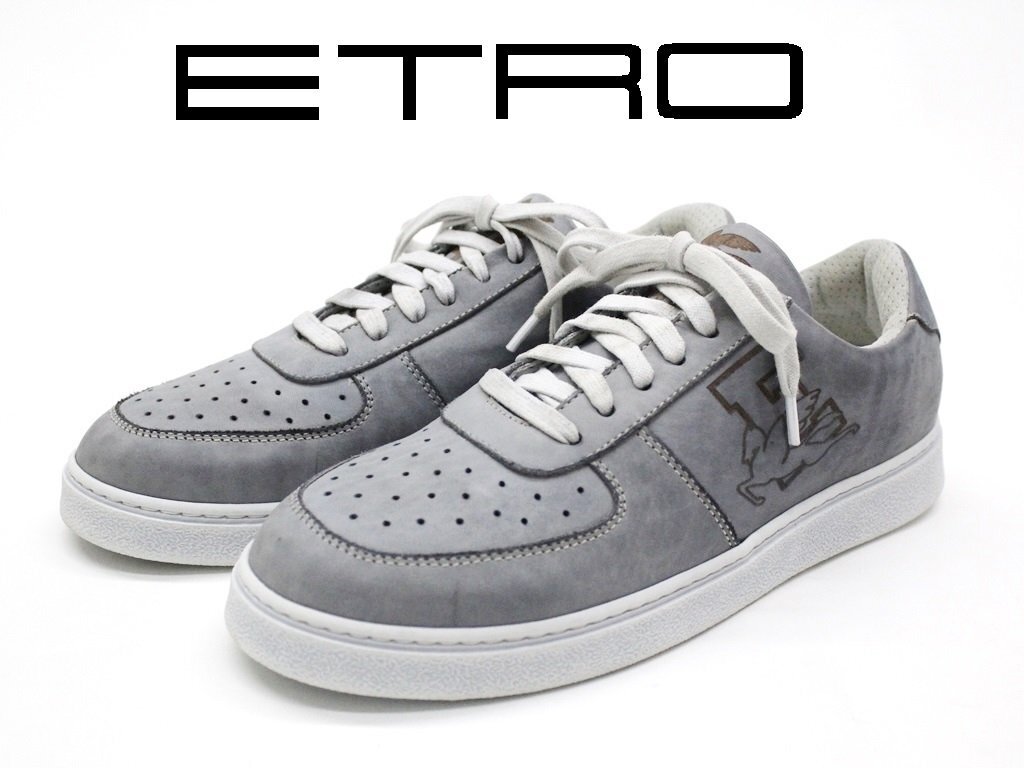 14万新品◇41=26cm◇エトロ【ETRO】イタリア製 PEGASOロゴ 14万新品◇41=26cm◇エトロ【ETRO】イタリア製 PEGASOロゴ