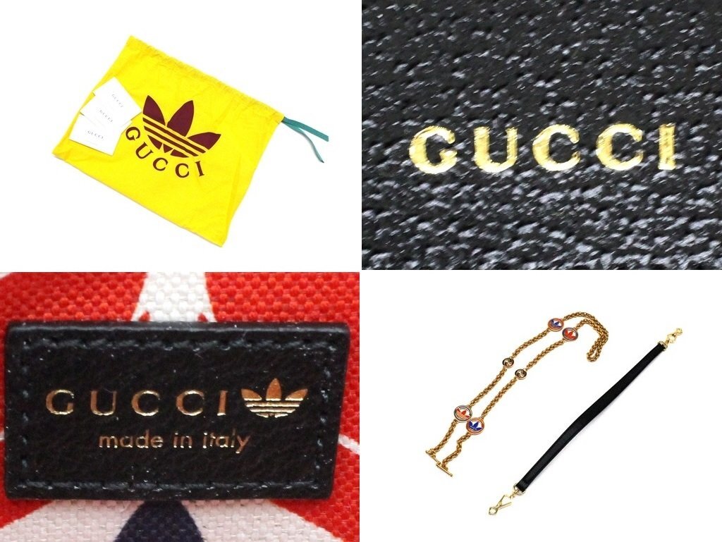 46万新品◇グッチ GUCCI×adidas ホースビット×トレフォイル 2 46万新品◇グッチ GUCCI×adidas ホースビット×トレフォイル 2