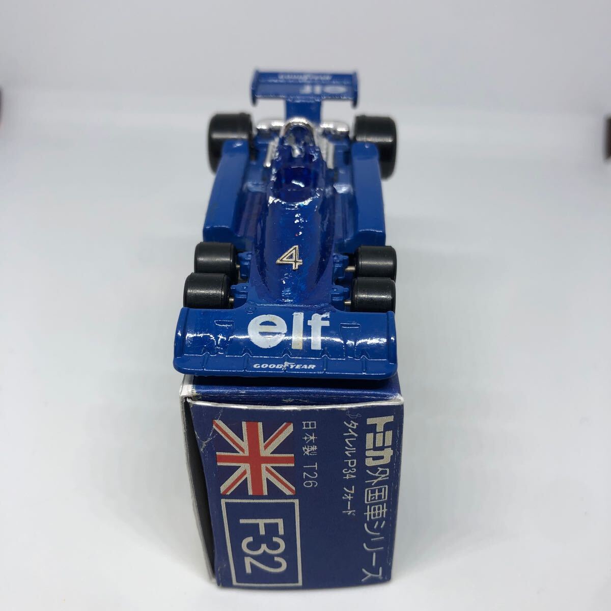 トミカ 日本製 青箱 F32 タイレル P34 フォード 当時物 絶版 トミカ 日本製 青箱 F32 タイレル P34 フォード 当時物 絶版