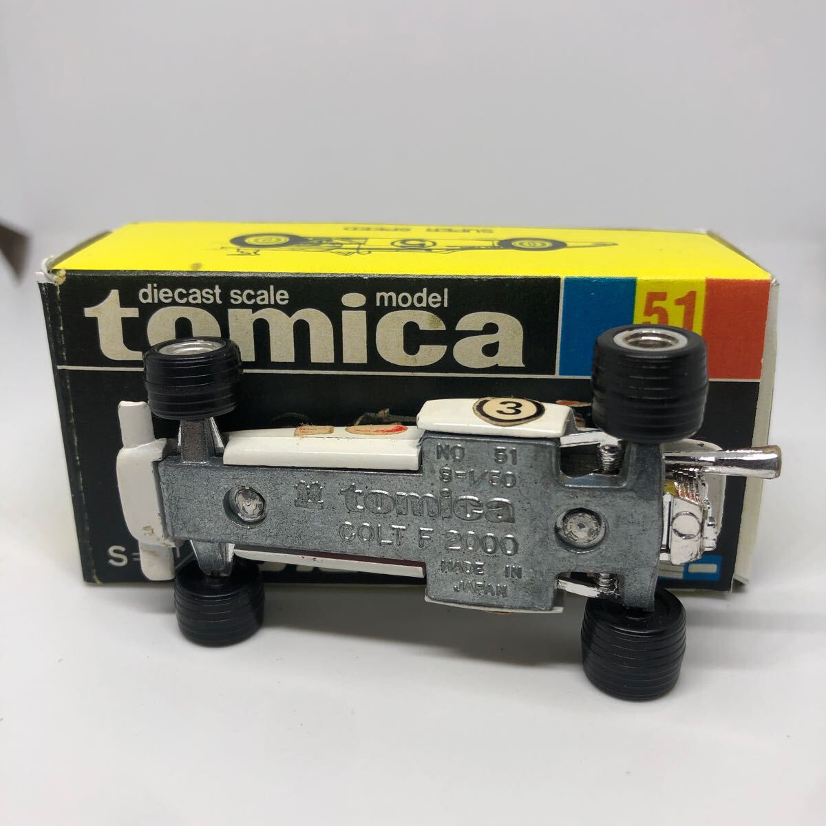 トミカ 日本製 黒箱 51 コルト F2000 当時物 絶版(乗用車)|売買 トミカ 日本製 黒箱 51 コルト F2000 当時物 絶版(乗用車)|売買