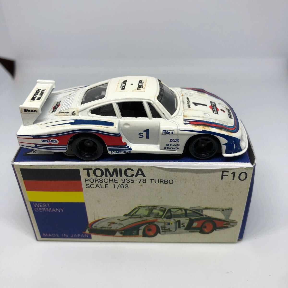 ミニカーショップ ケンボックス トミカ 青箱☆F10☆ポルシェ935