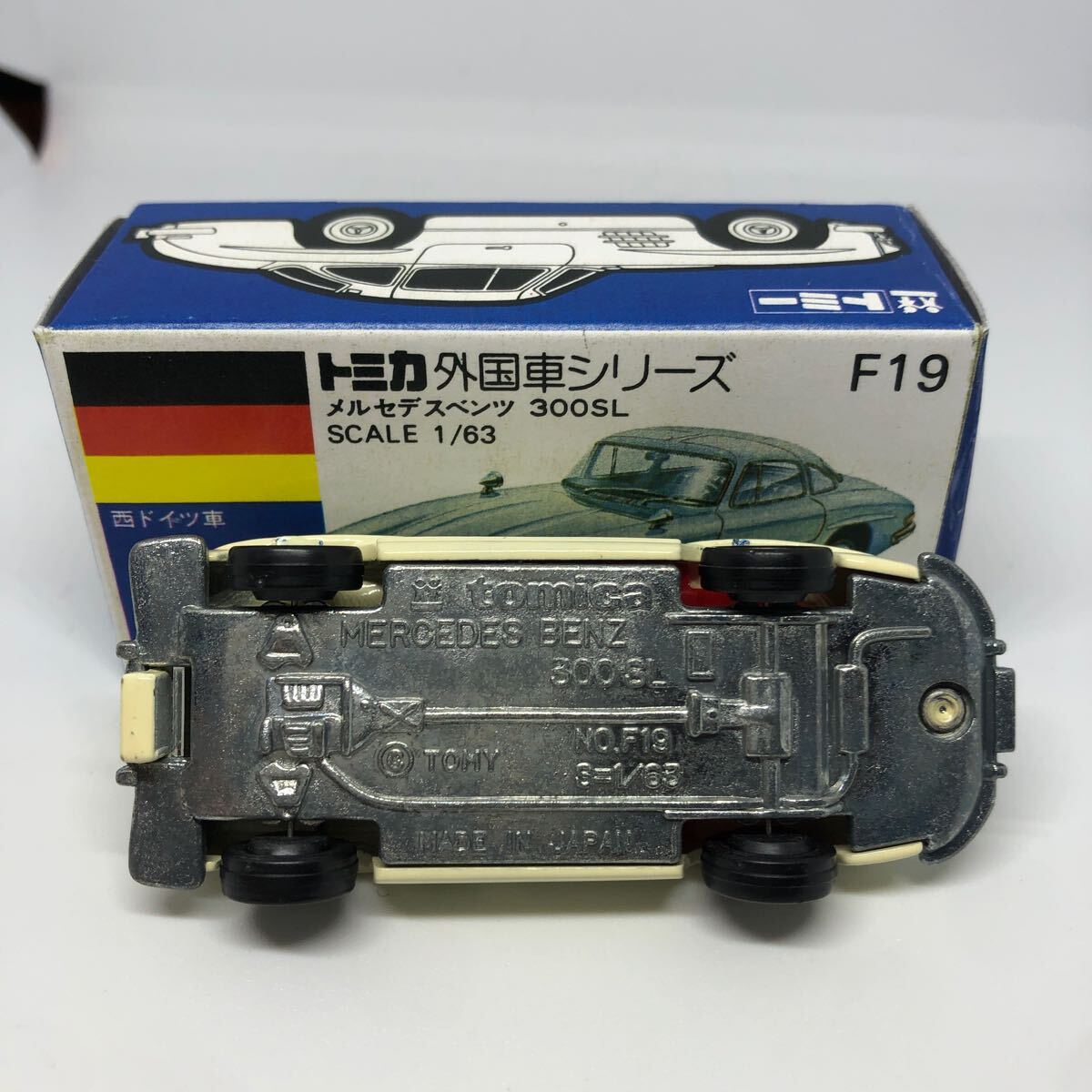 トミカ 日本製 青箱 F19 メルセデス ベンツ 300SL 当時物 絶版 トミカ 日本製 青箱 F19 メルセデス ベンツ 300SL 当時物 絶版