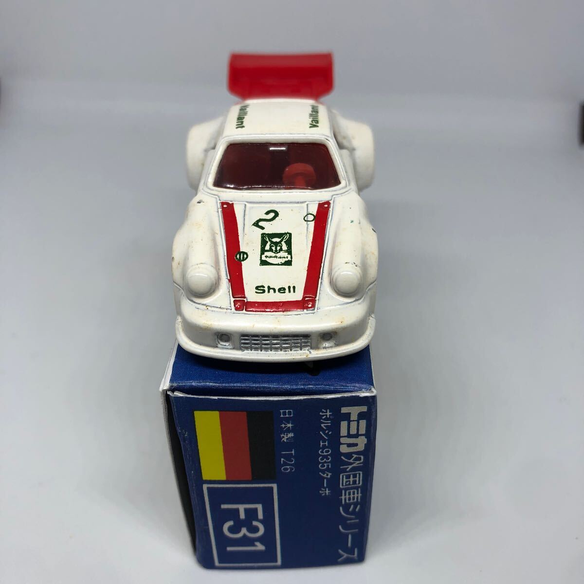 トミカ 日本製 青箱 F31 ポルシェ 935ターボ 当時物 絶版 ③ トミカ 日本製 青箱 F31 ポルシェ 935ターボ 当時物 絶版 ③