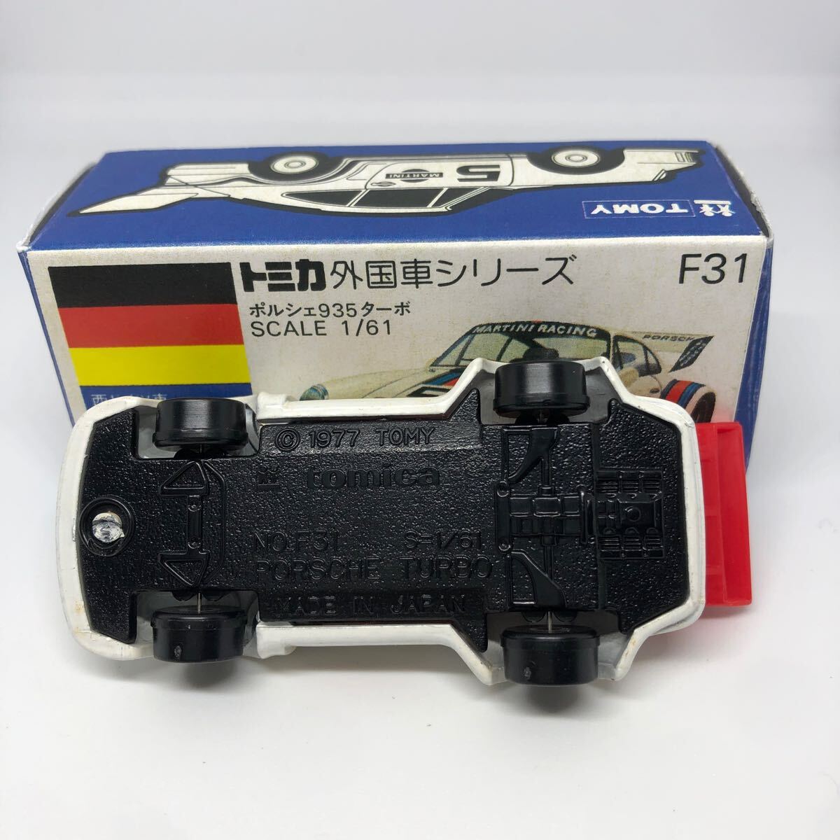 トミカ 日本製 青箱 F31 ポルシェ 935ターボ 当時物 絶版 ③ トミカ 日本製 青箱 F31 ポルシェ 935ターボ 当時物 絶版 ③