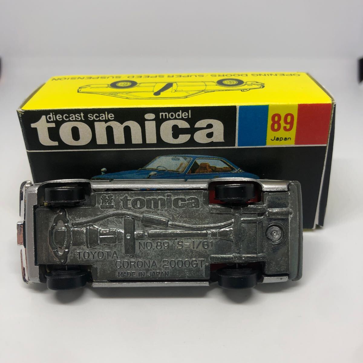 トミカ 日本製 黒箱 89 トヨタ コロナ 2000GT 当時物 絶版 トミカ 日本製 黒箱 89 トヨタ コロナ 2000GT 当時物 絶版
