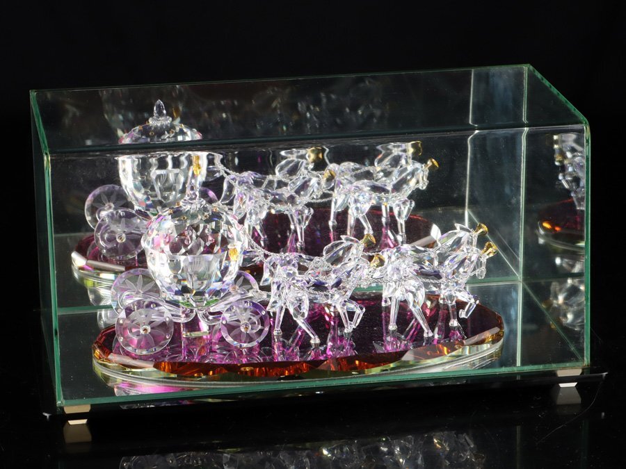 年末のプロモーション大特価! 魁◇希少 CRYSTAL ディズニー クリスタル製 限定品 WORLD クリスタルガラス