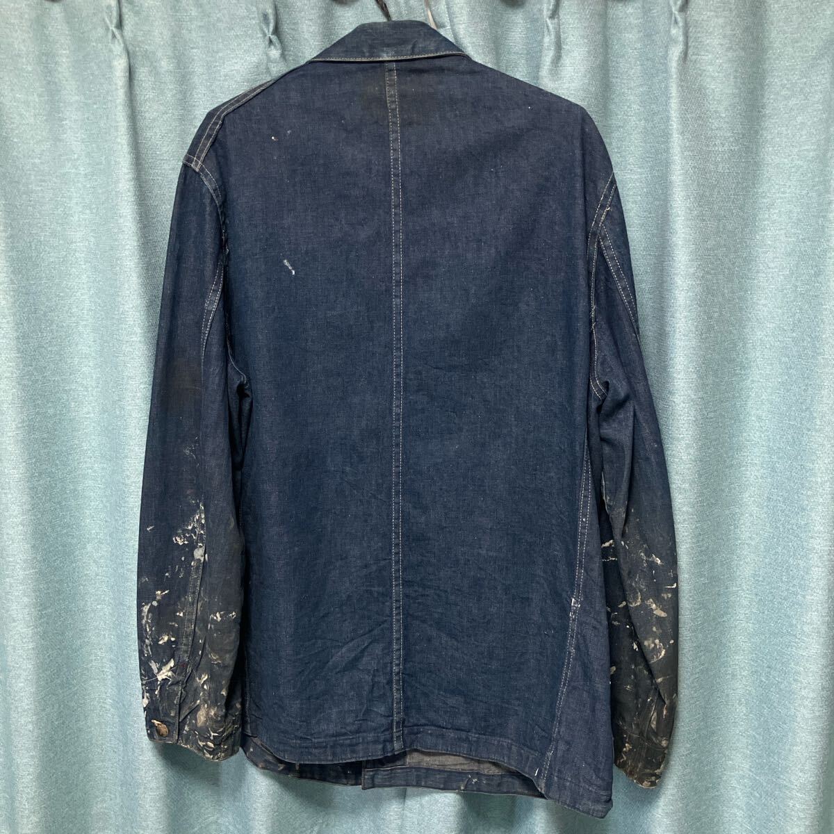 ヴィンテージ カバーオール ボロ 襤褸 ペンキ 雰囲気系 vintage ヴィンテージ カバーオール ボロ 襤褸 ペンキ 雰囲気系 vintage