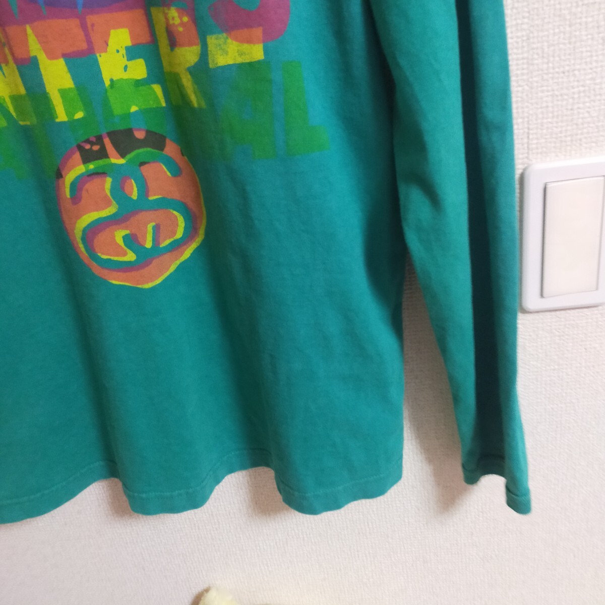 STUSSY ステューシー OLD オールド メキシコ製 ロングTシャツ STUSSY ステューシー OLD オールド メキシコ製 ロングTシャツ