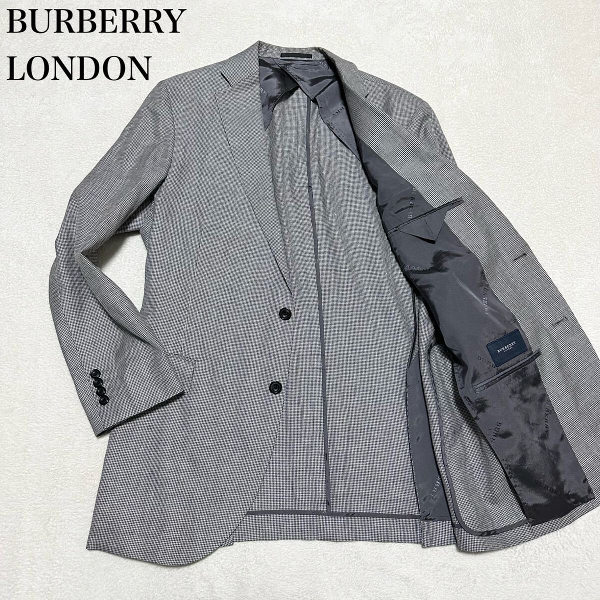 希少XL!バーバリー ロンドン BURBERRY LONDON 三者混生地 リネン 希少XL!バーバリー ロンドン BURBERRY LONDON 三者混生地 リネン